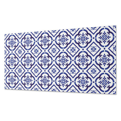 Panou decorativ pvc Model de faianță cu ornamente