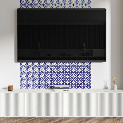 Panou decorativ pvc Model de faianță cu ornamente