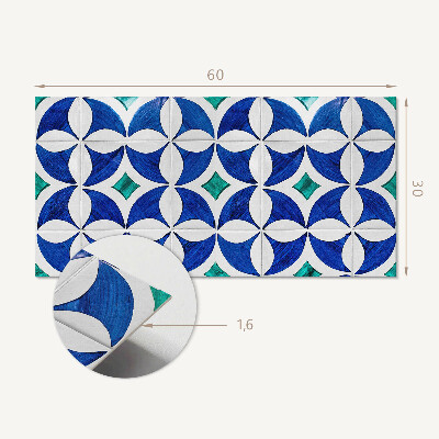 Panou de perete Modele geometrice de plăci