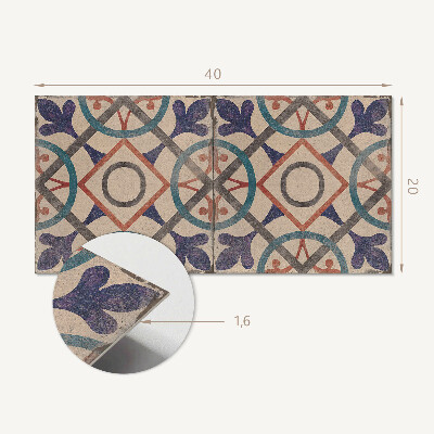 Panou decorativ pvc Model geometric cu cercuri