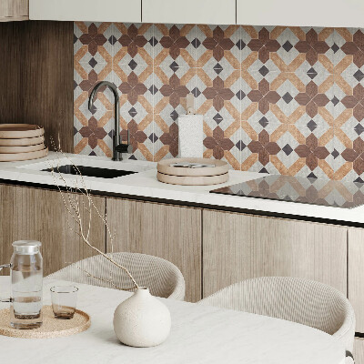 Panou de perete Model geometric cu motiv