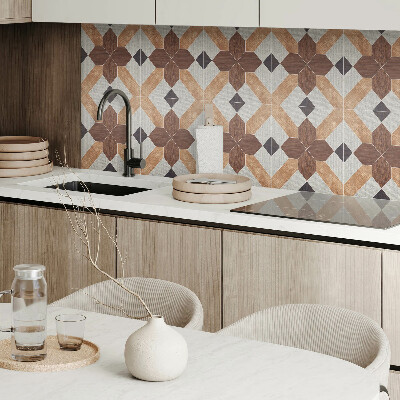 Panou de perete Model geometric cu motiv