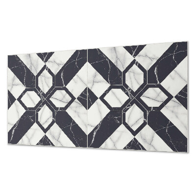 Panou decorativ pvc Model geometric de marmură