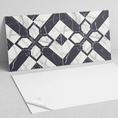Panou decorativ pvc Model geometric de marmură