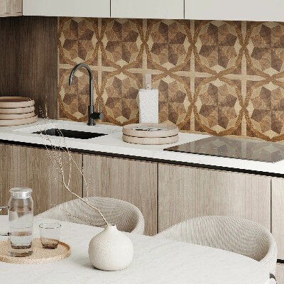 Panou de perete Model geometric cu mai multe straturi