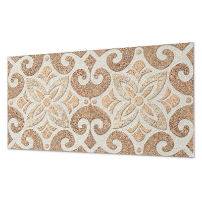 Panou perete Model floral cu ornamente