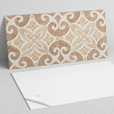 Panou perete Model floral cu ornamente