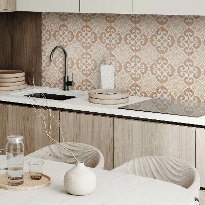 Panou perete Model floral cu ornamente