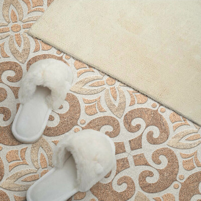 Panou perete Model floral cu ornamente