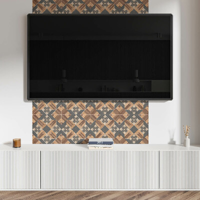 Panou decorativ pvc Model cu motive florale