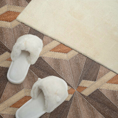 Panou decorativ pvc Model geometric din lemn
