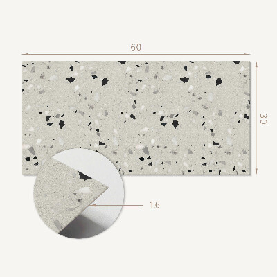 Panou decorativ pvc Model cu fragmente mici