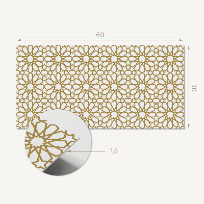 Panou decorativ pvc Model geometric cu stele