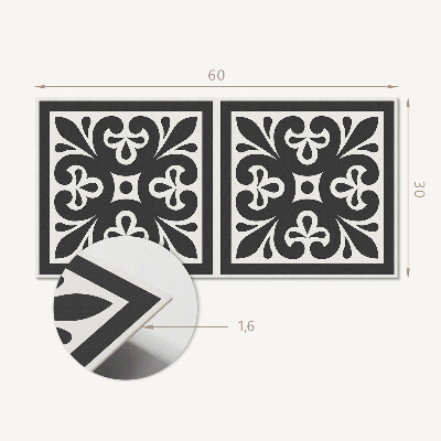 Panou perete Model cu motive elegante