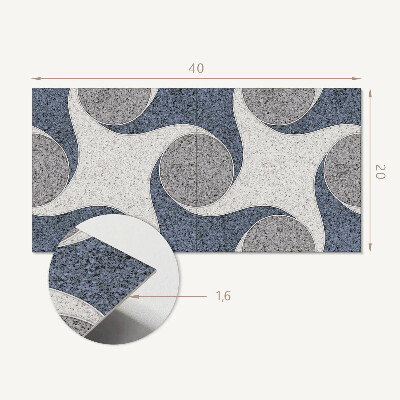 Panou decorativ pvc Model de mozaic abstract