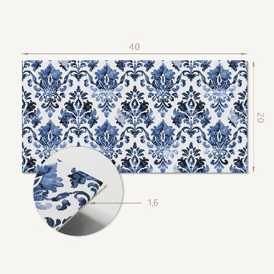 Panou decorativ pvc Model floral în stil baroc