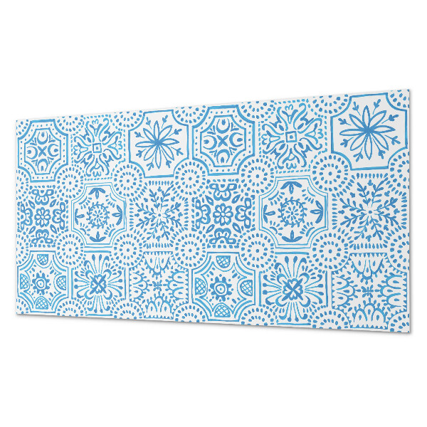 Panou decorativ pvc Modele ceramice în carouri