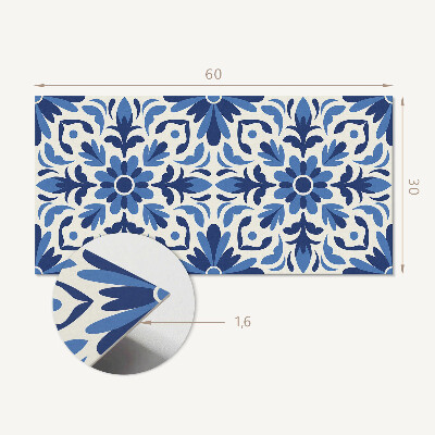 Panou de perete Model floral cu frunze