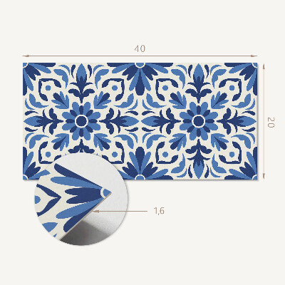 Panou de perete Model floral cu frunze