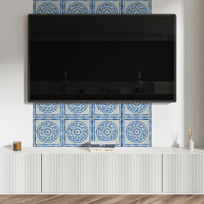 Panou decorativ pvc Mozaic în nuanțe de cer