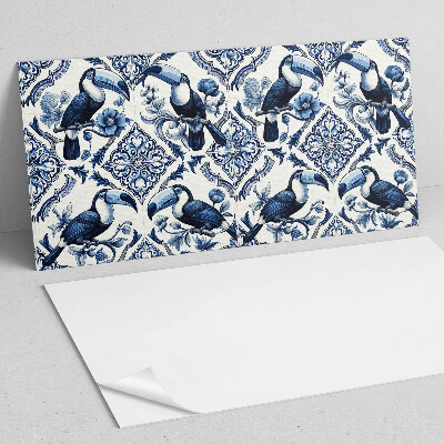 Panou de perete Tucan pe plăci decorative
