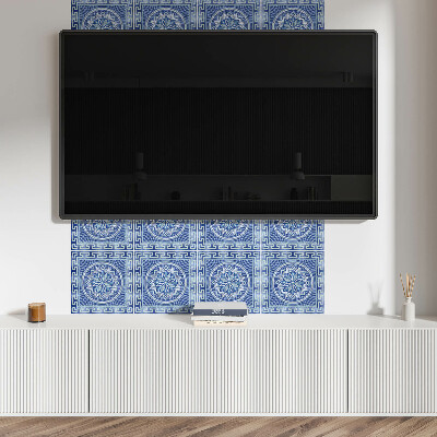 Panou perete Design cu model floral mozaic