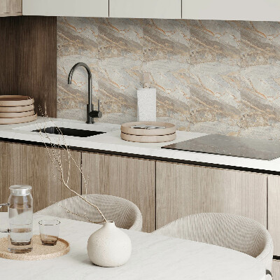 Panou decorativ pvc Model de marmură cu nervuri