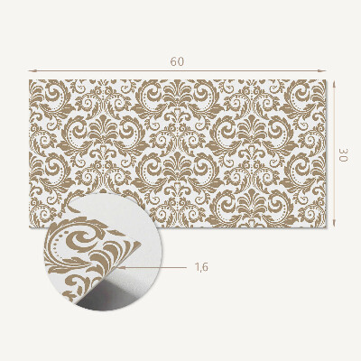 Panou decorativ pvc Model de plante cu ornamente