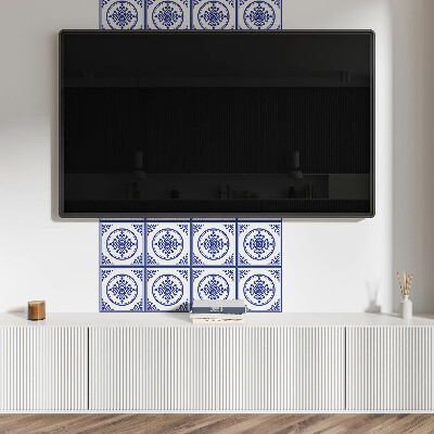 Panou decorativ pvc Model cu cercuri și flori