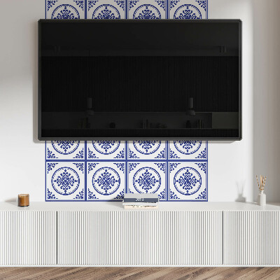 Panou decorativ pvc Model cu cercuri și flori