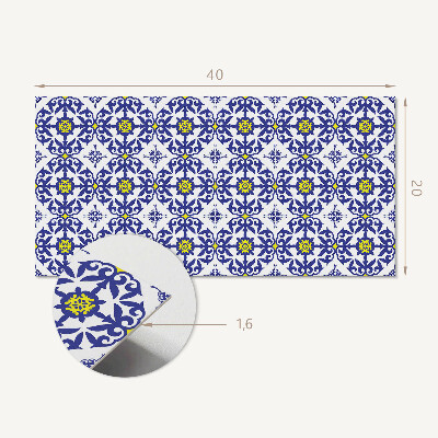 Panou decorativ pvc Model cu motive florale