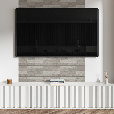 Panou decorativ pvc Scânduri din lemn