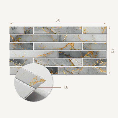 Panou decorativ pvc Model elegant de marmură
