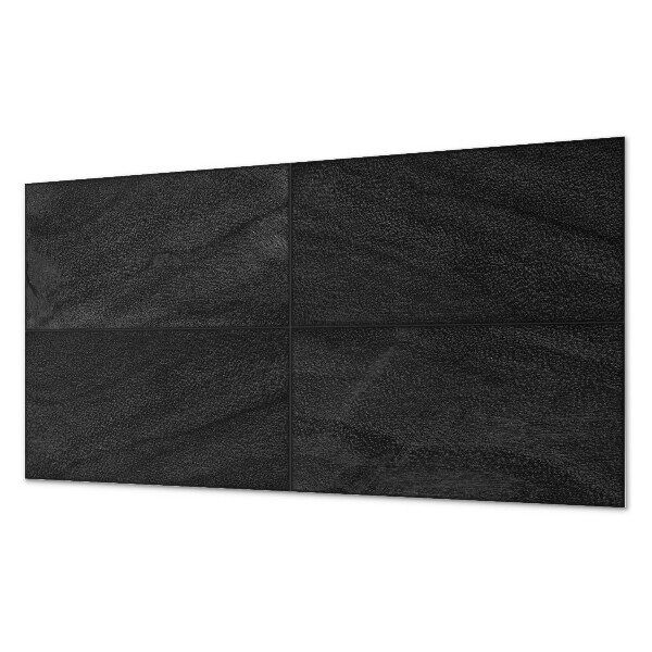Panou decorativ pvc Plăci de piatră întunecată