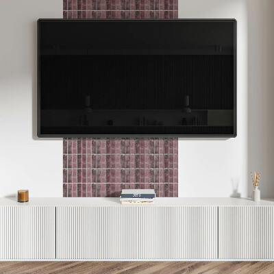 Panou decorativ pvc Dungi verticale într-un mozaic