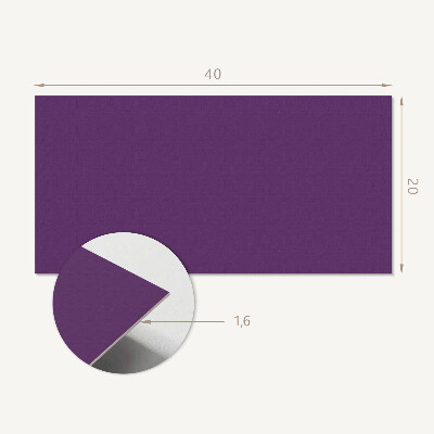 Panou de perete Violet