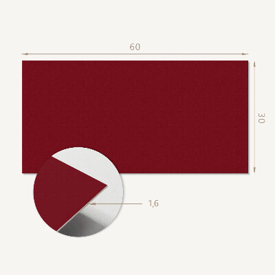 Panou perete Culoare Burgundy