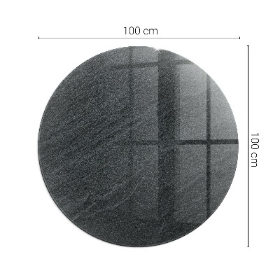 Sticlă securizată protecție sub sobă Model de piatră naturală