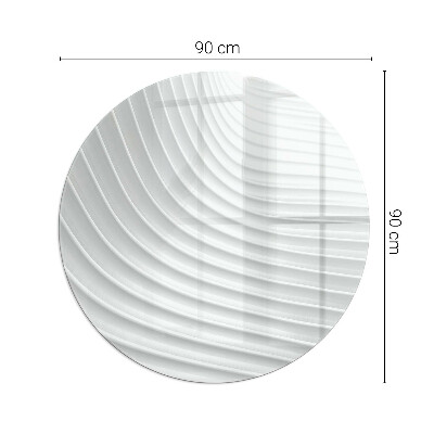 Placă de sticlă pentru șemineu Valuri de forme subtile