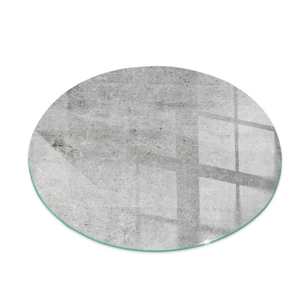 Sticlă securizată protecție sub sobă Model de beton brut
