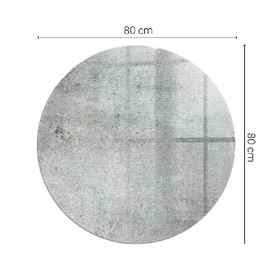 Sticlă securizată protecție sub sobă Model de beton brut