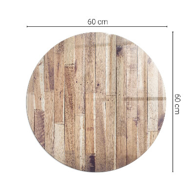Sticlă securizată protecție sub sobă Model din lemn în aranjament geometric