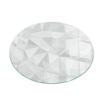 Sticlă securizată protecție sub sobă Abstracția geometrică în forme