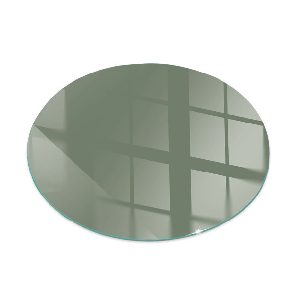 Sticlă securizată protecție sub sobă Culoare Olive