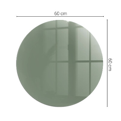Sticlă securizată protecție sub sobă Culoare Olive