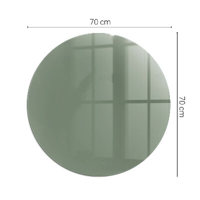 Sticlă securizată protecție sub sobă Culoare Olive