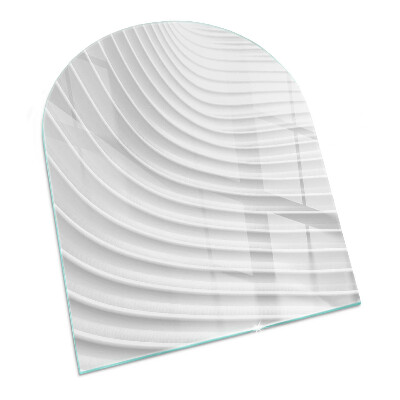Glass hearths for wood burners Valuri de linii delicate