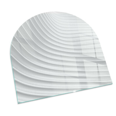 Glass hearths for wood burners Valuri de linii delicate