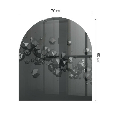 Glass hearth for log burner Nor abstract de solide