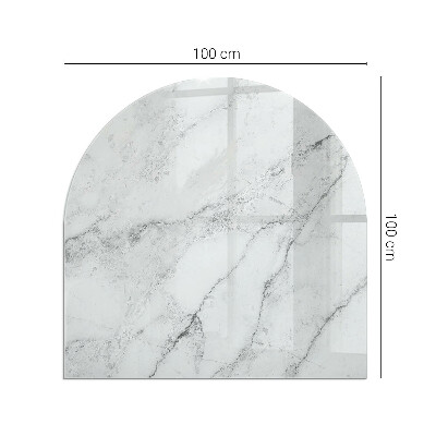 Glass hearth for log burner Model de marmură cu nervuri